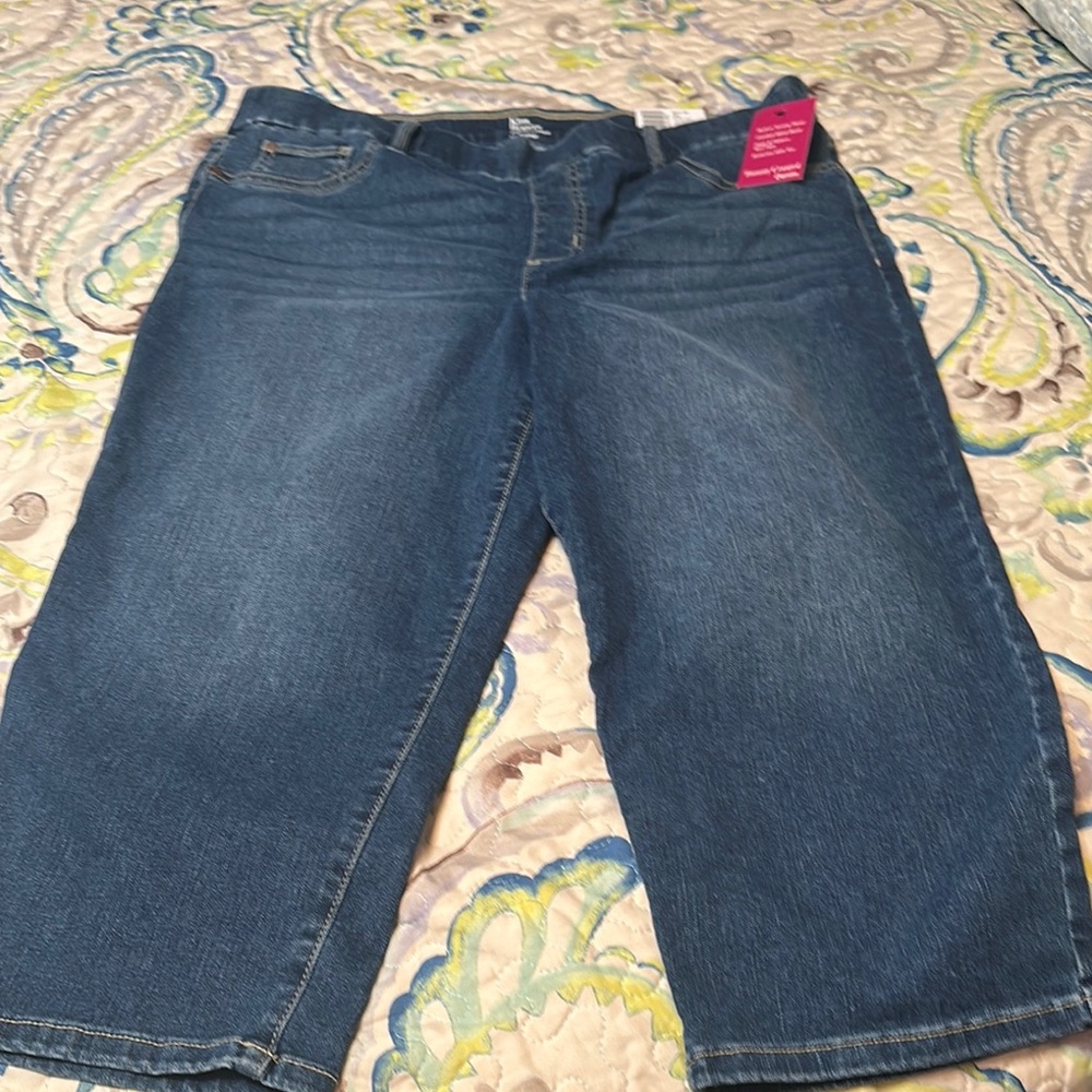 Kim Rogers. Capris. Size 16. New